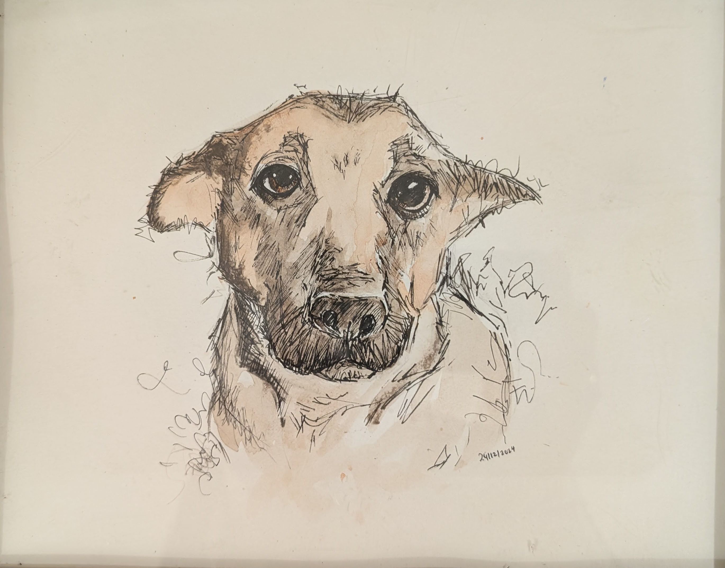 Art - Dog portrait